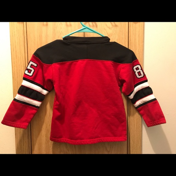 YOUTH Nike Red Sweatshirt #85 Size S - Picture 2 of 2